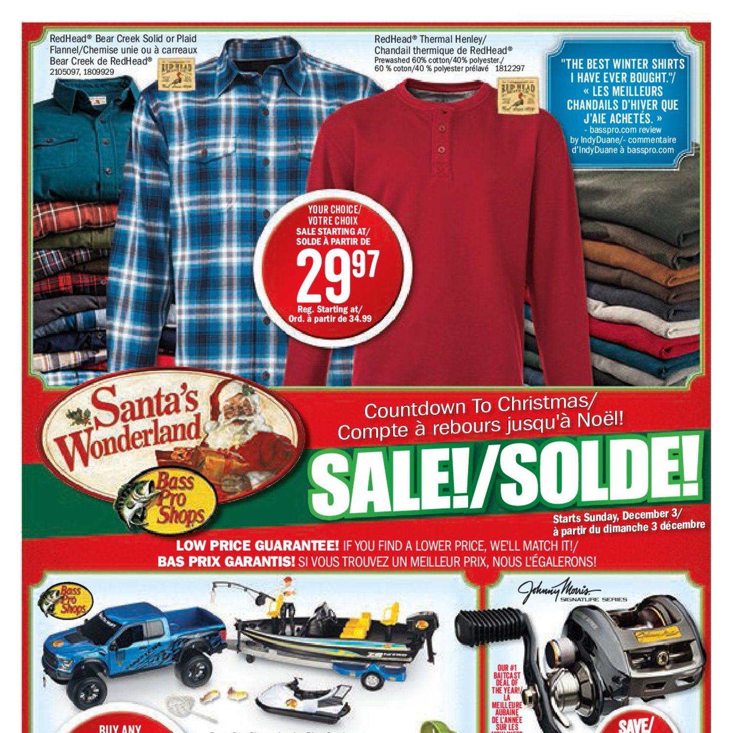 bass pro shops weekly flyer countdown to christmas sale dec 3 10 redflagdealscom - Bass Pro After Christmas Sale bass pro shops weekly flyer countdown to christmas sale dec 3 10 redflagdealscom - Bass Pro After Christmas Sale
