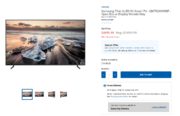 Samsung 75-in QLED 8K Smart TV - open box ($4499.99)