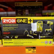 YMMV Ryobi 18V Home Starter Kit - $74