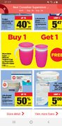Superstore AB BC - Munchkin / Miracle Trainer Cups (for infants/toddlers, spill free) Buy One Get One
