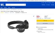$49.97 - AKG Y500 On-Ear Wireless Headphones - Black