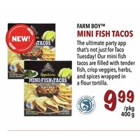 Farm Boy Mini Fish Tacos