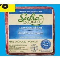 Sufra Halal Lean Ground Beef