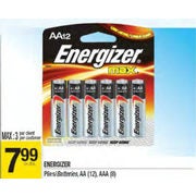 Energizer Batteries - $7.99