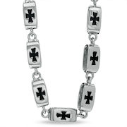 Stainless Steel Cross Link Necklace - $79.60