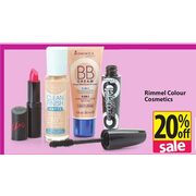Rimmel Colour Cosmetics - 20% off