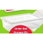 Under Bed Storage - 25L - $6.99 (Up to 20% off)