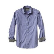 Slim-fit Soft-wash Micro-check Shirt - $61.99 ($16.01 Off)