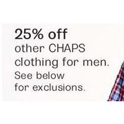 Other Chaps Clothing for Men - 25% off