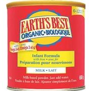 Earth's Best Organic Infant Formula - $28.49 ($3.50 Off)