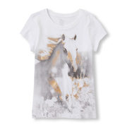 Girls Short Sleeve Photo-real Graphic Tee - $5.99 ($6.96 Off)