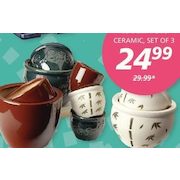 Cucchi Pots Ceramic - $24.99