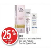 25% off ROC Skin Care Products