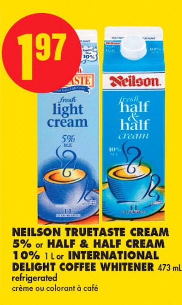 Neilson Half and Half Cream - 1 l