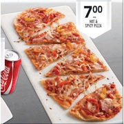 Hot & Spicy Pizza - $7.00
