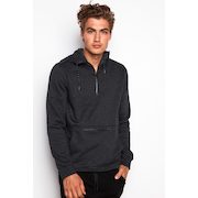 Nylon Detail Pullover Hoodie - $14.99 ($15.00 Off)