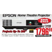 Epson Home Theatre Projector - $1796.99 ($403.00 off)