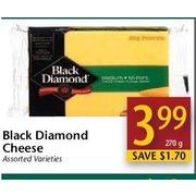 Black Dimond Cheese - $3.99/270 g ($1.70 off)
