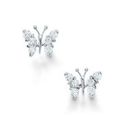Diamond Butterfly Earrings - $209.30 ($89.70 Off)