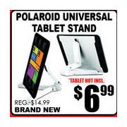 Polaroid Universal Tablet Stand - $6.99