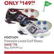 Footjoy Freestyle Laced Golf Shoes  - $149.98 ($70.00 off)