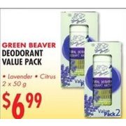 Green Beaver Deodorant - $6.99