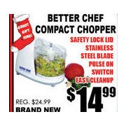 Better Chef Compact Chopper  - $14.99