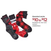 Assorted Socks - $10.00 - $12.00