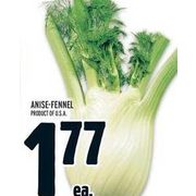 Anise-Fennel - $1.77