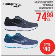 saucony men's grid nova running shoes
