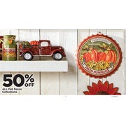 All Fall Decor Collections - 50% off