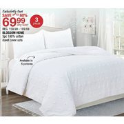 Blossom Home 3pc 100% Cotton Duvet Cover Sets - $69.99 (Up to 60% off)