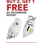 All Taylormade Gloves - Buy 2, Get 1 Free