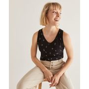 R Essential Cotton Printed Tank Top - $12.97 ($3.53 Off)