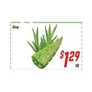 Aloe - $1.29/lb