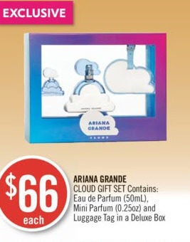 ariana grande cloud shoppers