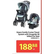 graco comfy cruiser travel system with snugride 30 infant car seat