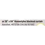 38" x 84" Homestyles Blackout Curtain - $15.00