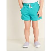French Terry Functional-drawstring Shorts For Toddler Girls - $13.60 ($3.39 Off)