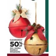 All Jumbo Outdoor Ornaments  - 50% off