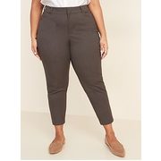 High-waisted Secret-slim Pockets Plus-size Never-fade Pixie Pants - $49.40 ($5.59 Off)