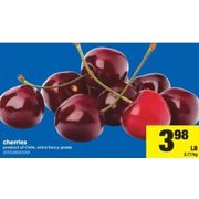 Cherries - $3.98/lb