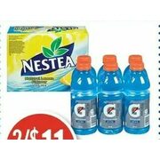 Coca-Cola, Pepsi Non-Carbonated Beverages or Sport Drinks - 2/$11.00