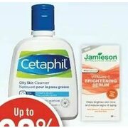Jamieson or Cetaphil Skin Care Products - Up to 20% off