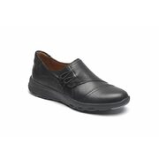 Let's Walk Black Leather Slip-on Sneaker By Rockport - $79.95 ($80.05 Off)