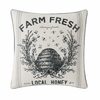 Wamsutta Logan Square Throw Pillow In Grey - $30.99 ($22.00 Off)