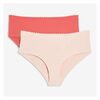 Women+ 2 Pack Bonded Brief In Peach - $9.94 (2.06 Off)