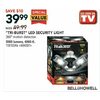 Bell Howell " Tri-Burst" Led Security Light - $39.99 ($10.00 off)