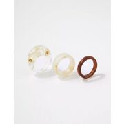 Aeo Hearts And Pearl Ring 5-pack - $4.79 ($12.16 Off)