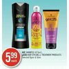 Axe Shampoo, Got2b Hair Styling Or Treatment Products  - $5.99